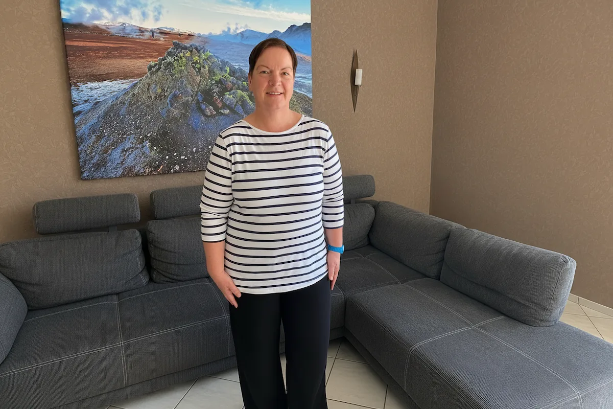 Christiane nach dem Abspecken kann jeder Coaching