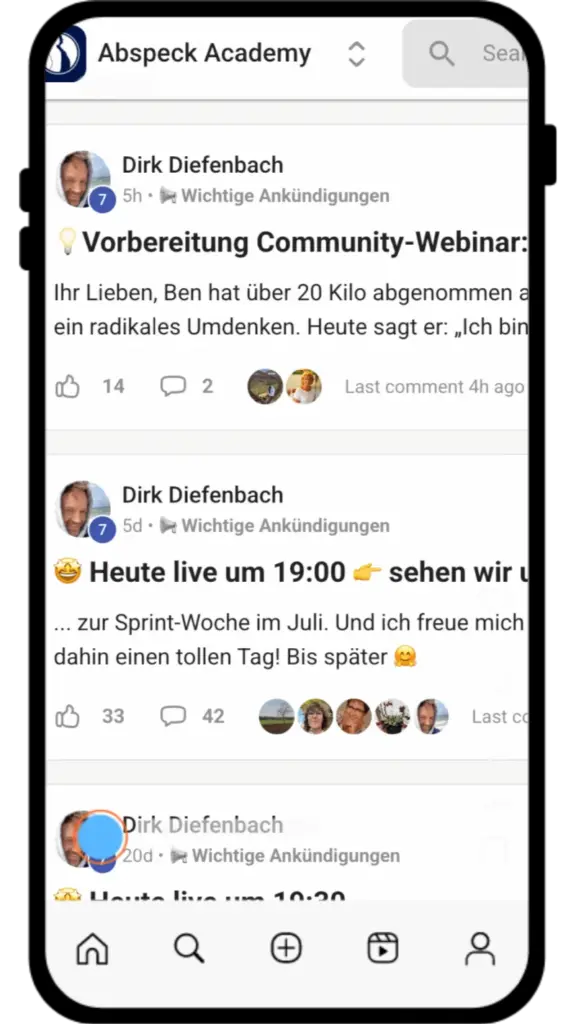 Abspecken-kann-jeder-Community-Smartphone-Mockup