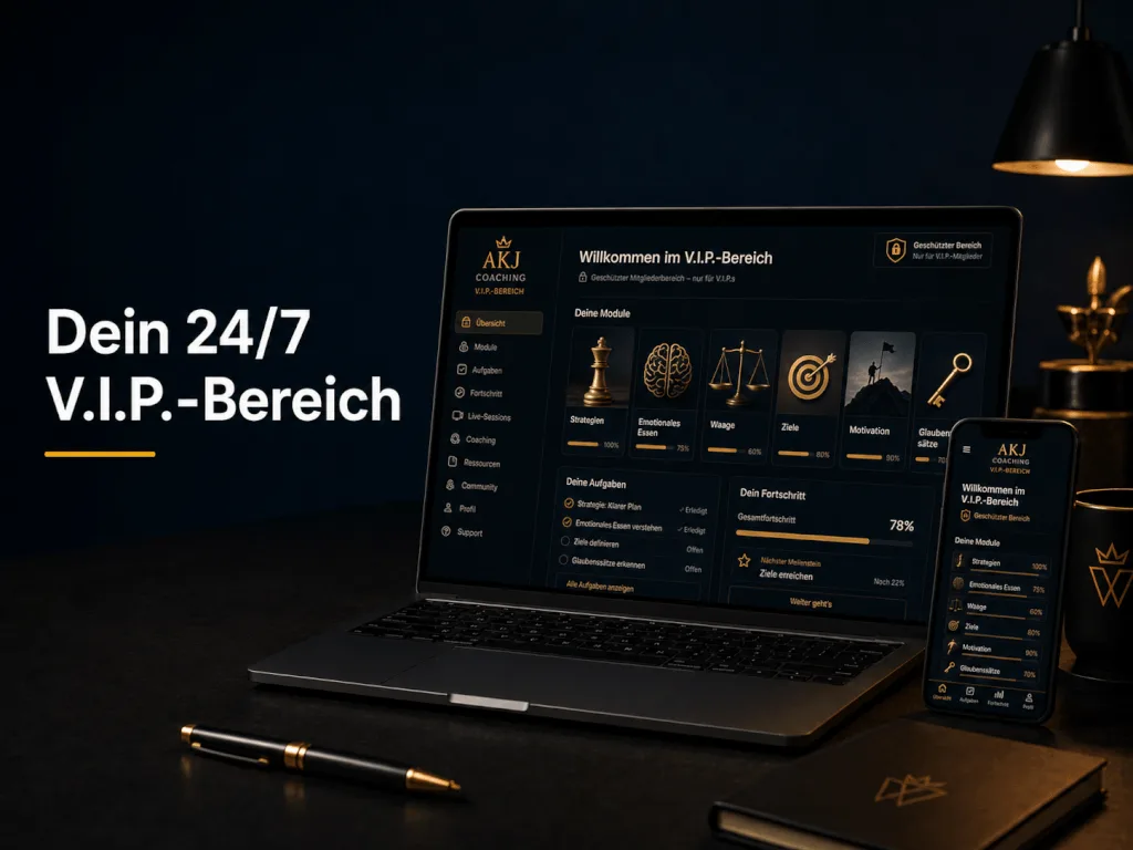 V.I.P. Coaching - V.I.P. Bereich