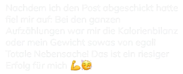 Erfahrung zum Kaloriensparbuch von Abspecken kann jeder