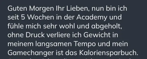 Kundenerfahrung zum Kaloriensparbuch von Abspecken kann jeder