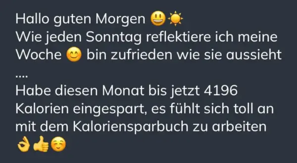 Erfahrungsbericht zum Kaloriensparbuch von Abspecken kann jeder
